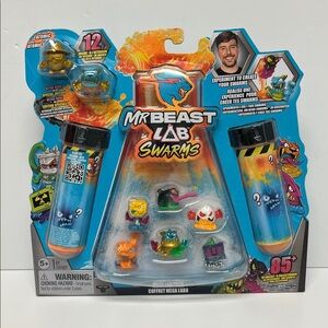 Mr Beast Lab Swarms Mega Lab Pack - Coffret Mega Labo - Age 5+   New - Sealed